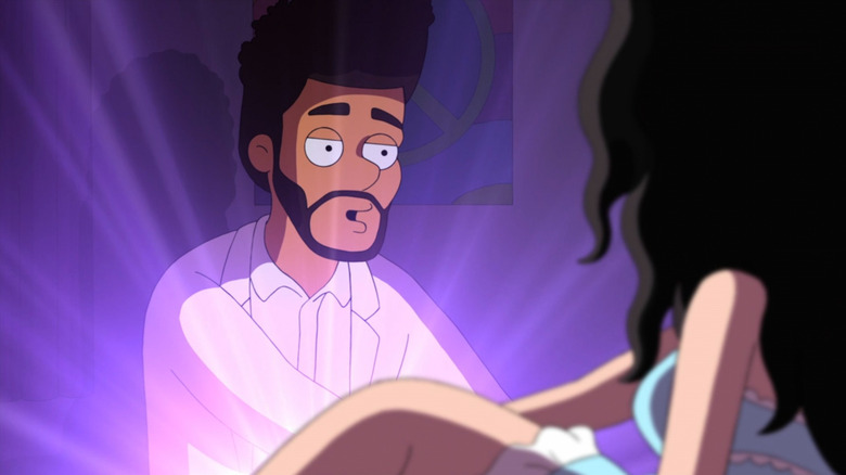 The Weeknd and Hayley on American Dad