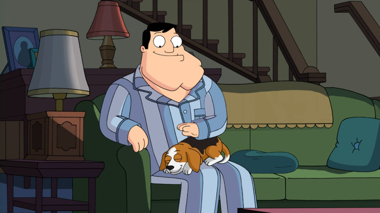 Stan and Kisses on American Dad