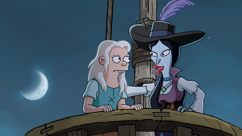 Bean and Queen Oona on Disenchantment