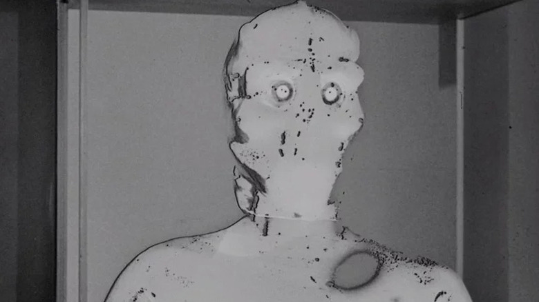 The Galaxy Being glows with an incandescent energy in The Outer Limits (1963)