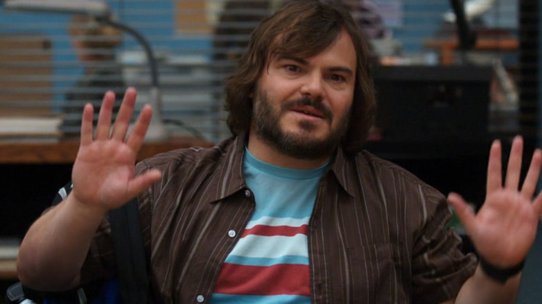 Jack Black as Buddy in Community.
