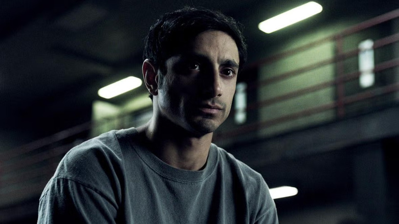 Riz Ahmed as Naz Khan looks concerned in The Night Of