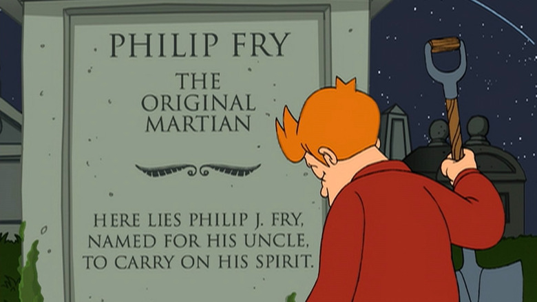 Fry on Futurama
