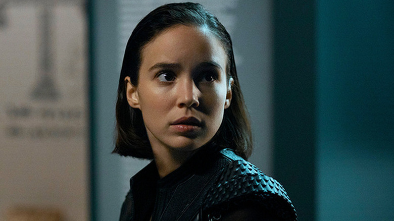 Alba Baptista as Ava in Warrior Nun