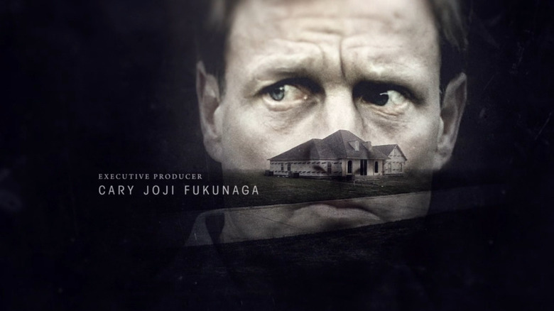 Woody Harrelson's looking to the side during the True Detective intro