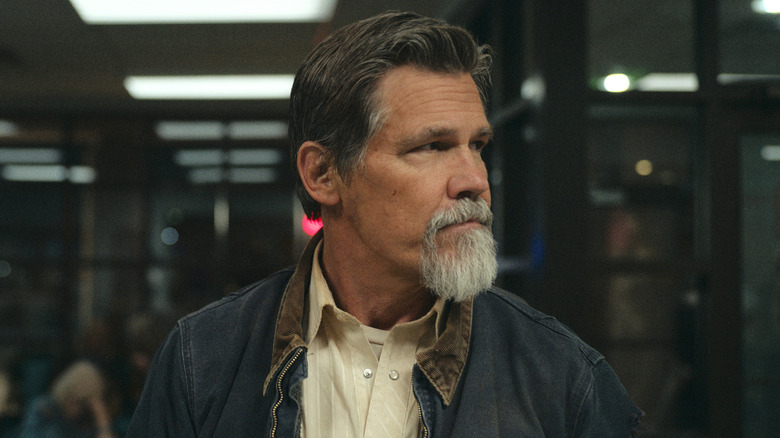 Josh Brolin's Royal Abbott looking serious on Outer Range