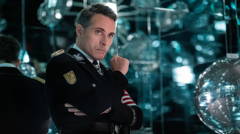 Rufus Sewell's John Smith wearing his uniform on The Man in the High Castle