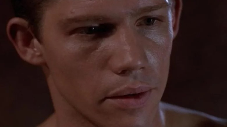 "Man" looks slightly off-center during an episode of "The Outer Limits."