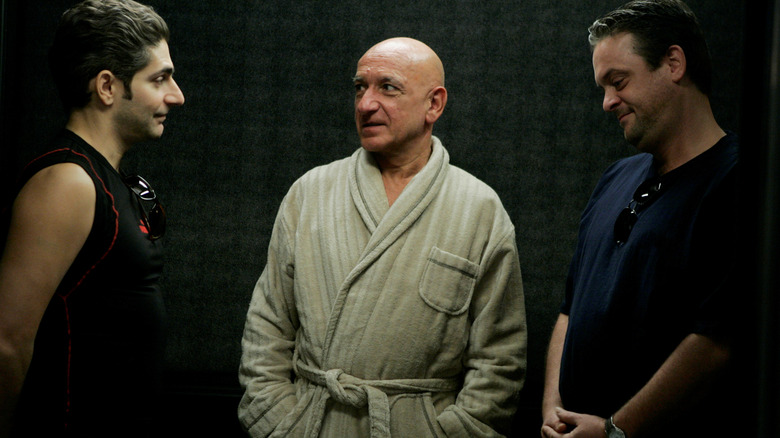 Ben Kingsley as himself, talking to Christopher on The Sopranos.