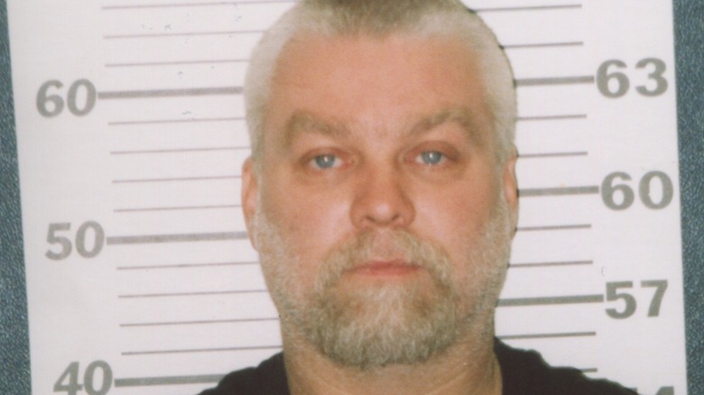 Steven Avery's mugshot from Making a Murderer