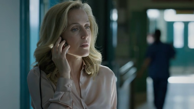 Stella speaking on the phone
