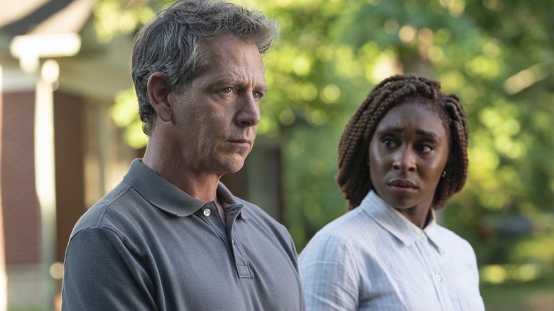 Ben Mendelsohn and Cynthia Erivo in The Outsider