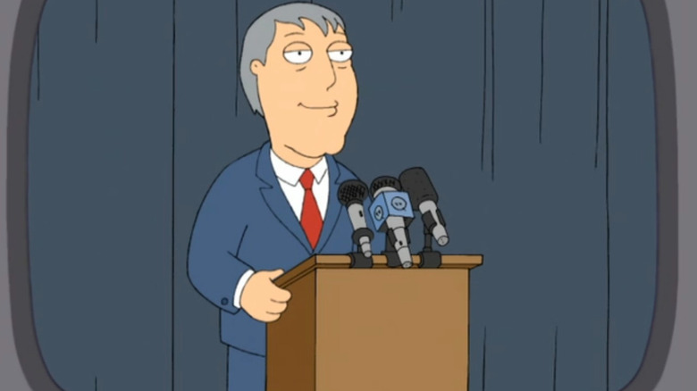 Adam West on Family Guy