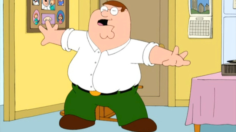 Peter Griffin on Family Guy