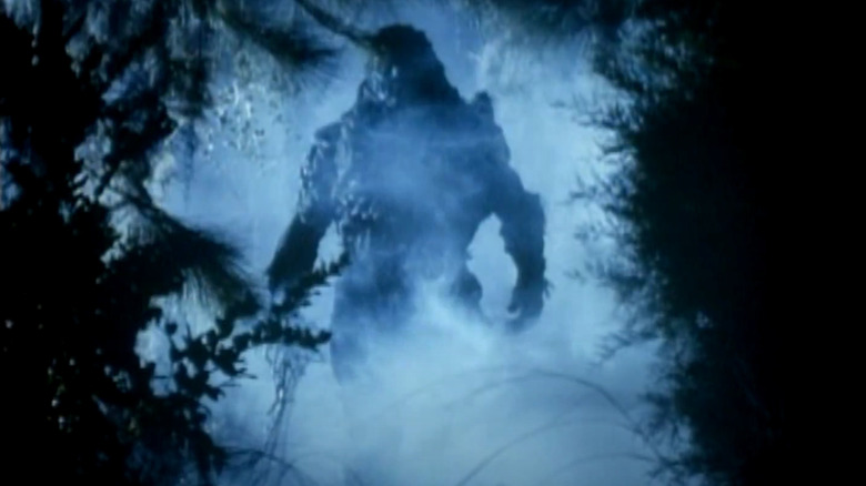 Dick Durock as Swamp Thing on the cable TV series.