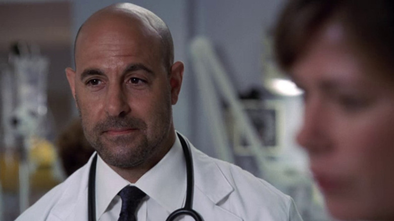 Dr. Kevin Moretti smiles in ER