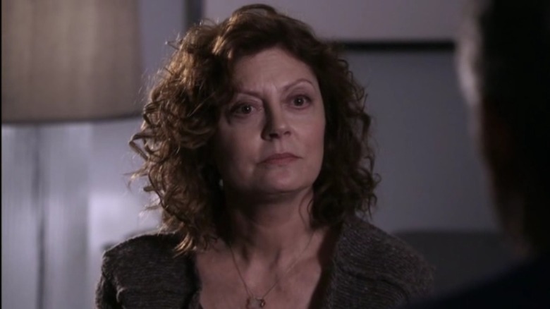 Nora looks intense in ER