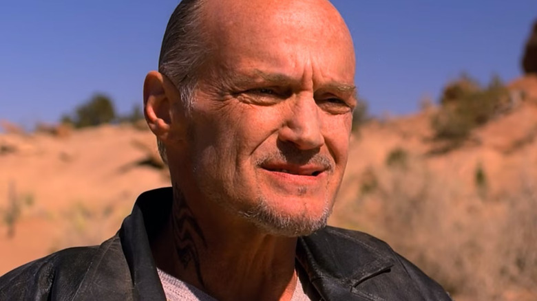 Michael Bowen as Jack Welker grimaces on Breaking Bad