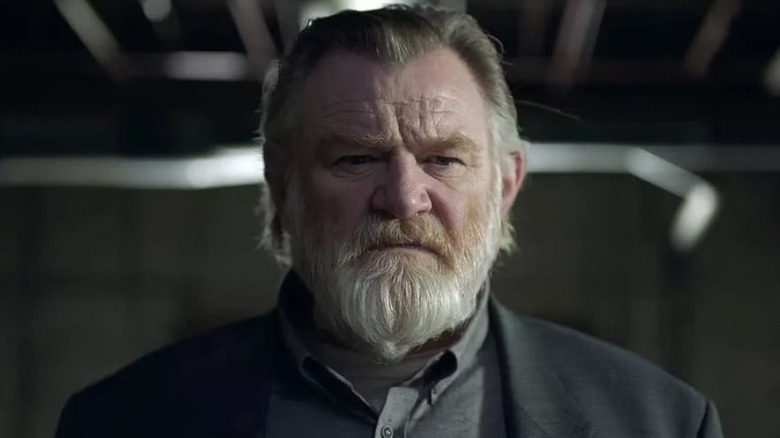 Ben Hodges (Brendan Gleeson) looking upset on "Mr. Mercedes."