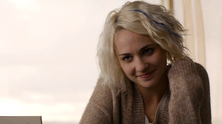 Tuppence Middleton as Riley smiling in Sense8