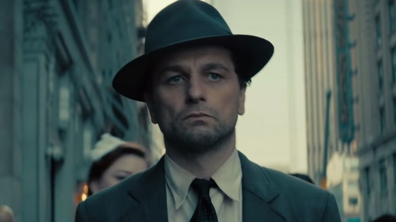 Perry (Matthew Rhys) looking disheveled on "Perry Mason."