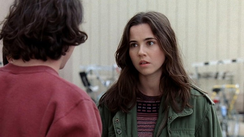 Lindsay (Linda Cardellini) looking stunned on "Freaks and Geeks."