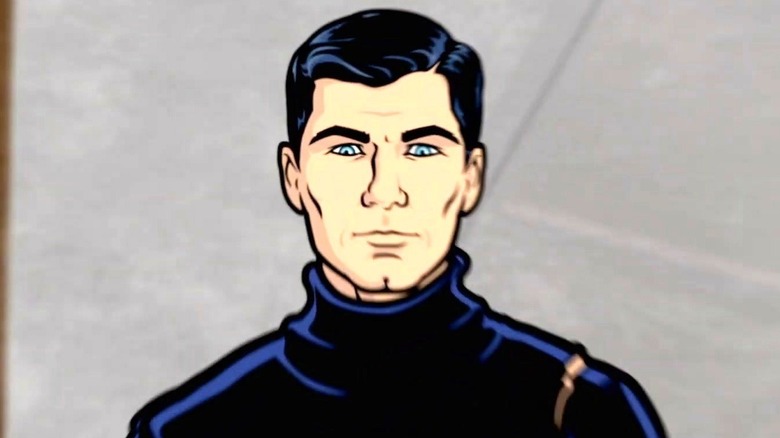 Sterling Archer looking ahead in the Archer pilot