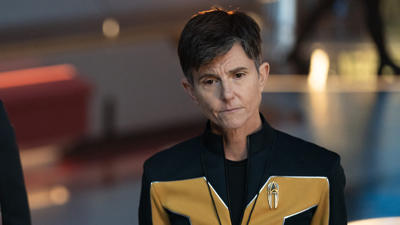 Tig Notaro as Jett Reno, settling into a new teacher role on Starfleet Academy.