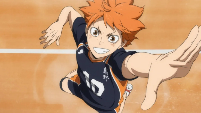 Shoyo Hinata on Haikyu!!