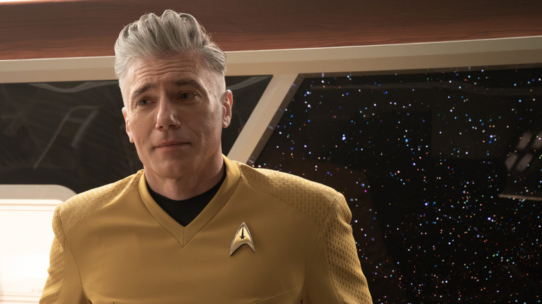 Captain Pike on Star Trek: Strange New Worlds.