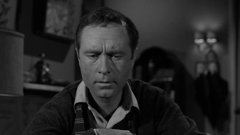 George P. Hanley (Howard Morris) contemplates his magical choices in The Twilight Zone (1959)