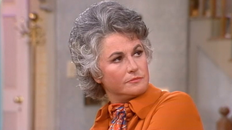 Maude (Bea Arthur) looking annoyed on Maude