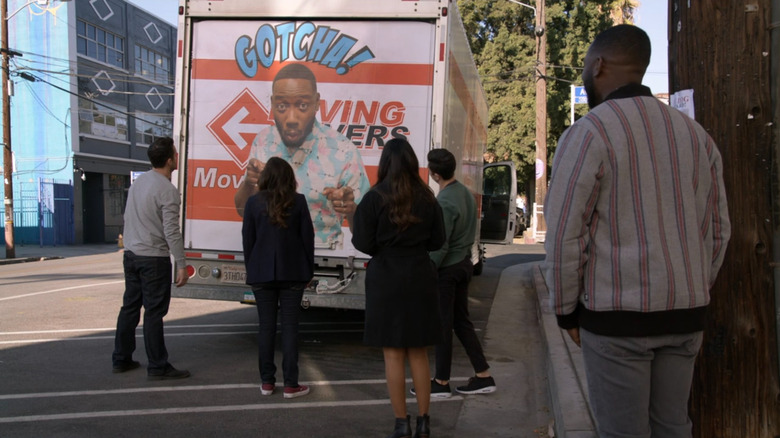 Winston (Lamorne Morris) revealing his greatest prank on New Girl