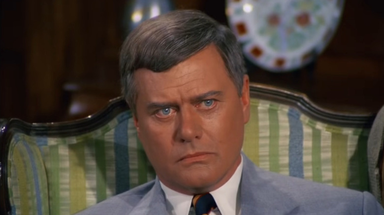 Larry Hagman's J.R. Ewing staring on Dallas
