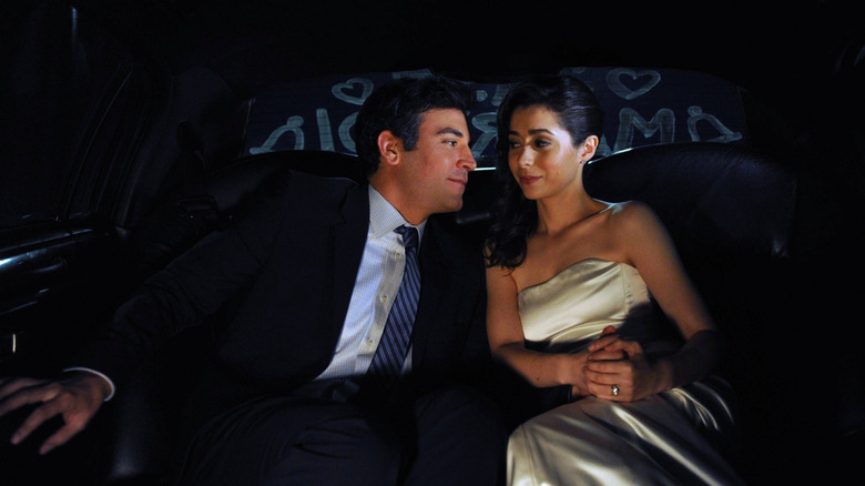 Tracy McConnell (Cristin Milioti) and Ted Mosby (Josh Radnor) in How I Met Your Mother