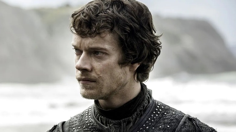 Theon Greyjoy (Alfie Allen) on a beach on Game of Thrones