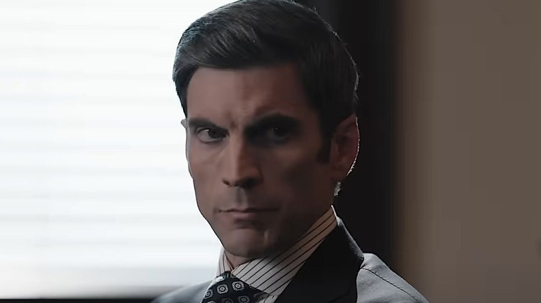 Jamie Dutton looks intense in Yellowstone