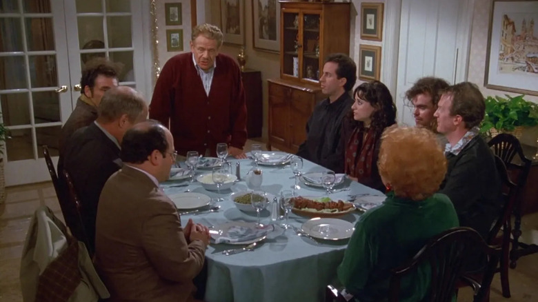Frank Costanza (Jerry Stiller) celebrates Festivus in Seinfeld