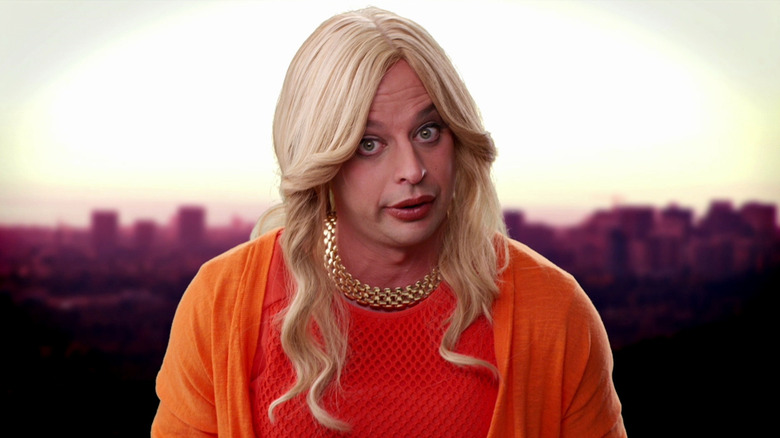 Liz (Nick Kroll) does a talking head in Kroll Show