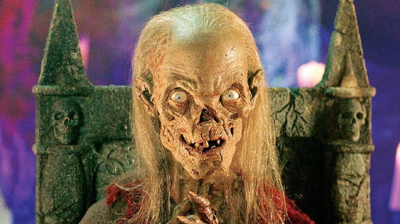 The Cryptkeeper (John Kassir) talking on Tales From The Crypt