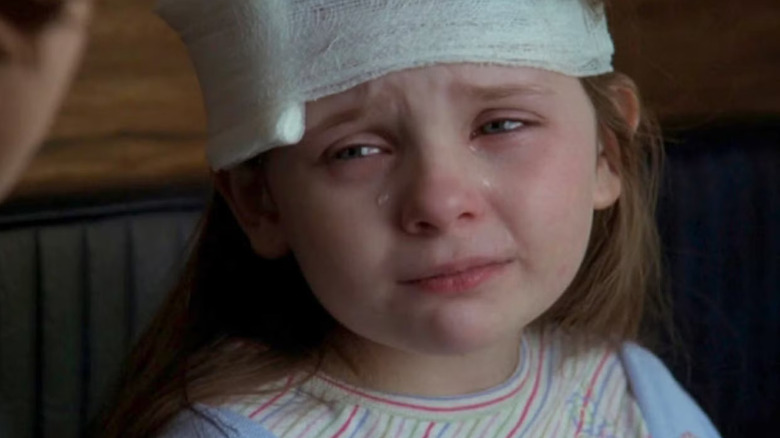 Patty Branson (Abigail Breslin) cries in Law and Order Special Victims Unit.