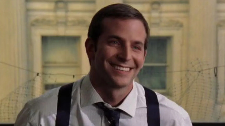 Jason Whitaker (Bradley Cooper) smiles in Law and Order Special Victims Unit.