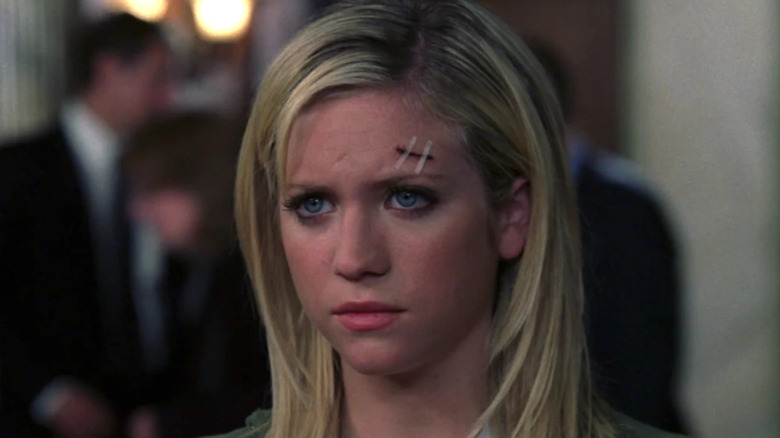 Jamie Hoskins (Brittany Snow) is serious in Law and Order Special Victims Unit.