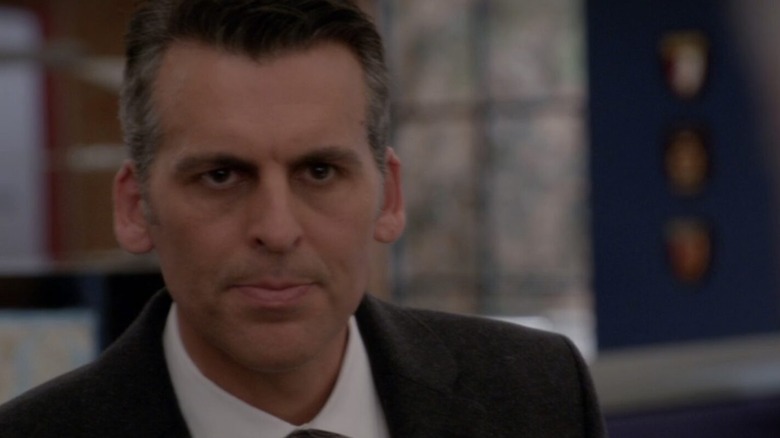 Oded Fehr's Ilan Bodnar looking angry on NCIS