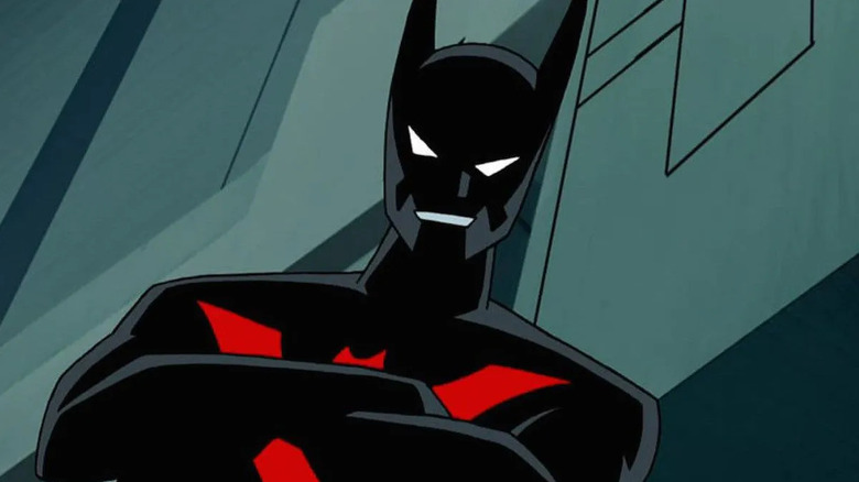 Terry McGinnis suits up as Batman Beyond