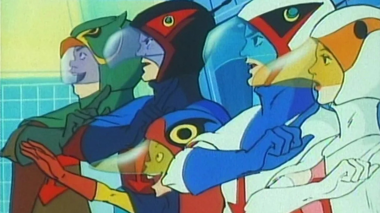 Ryu, Joe, Jinpei, Ken, and Jun are Science Ninja Team Gatchaman