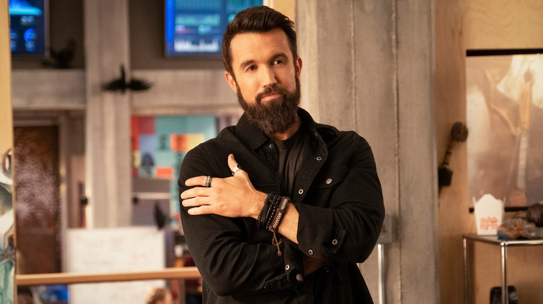 Ian (Rob McElhenney) is proud of his team in Mythic Quest