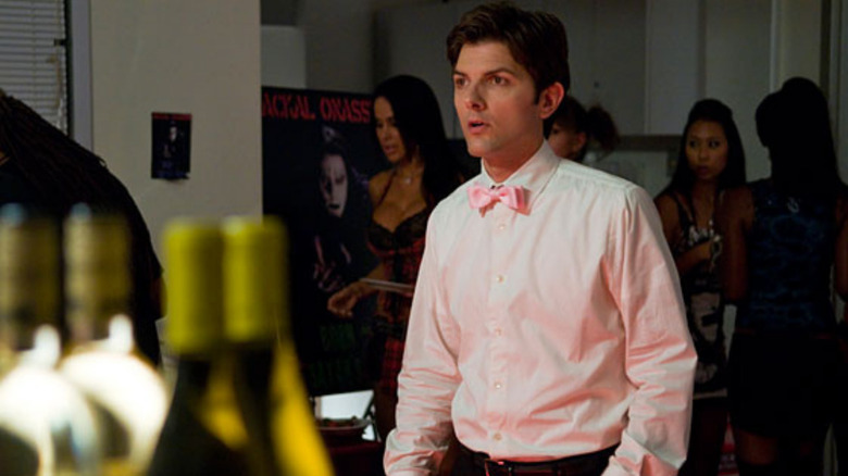 Henry (Adam Scott) looking surprised in Party Down