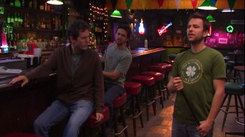 Dennis, Mac, and Charlie open Paddy's Pub in "It's Always Sunny in Philadelphia"