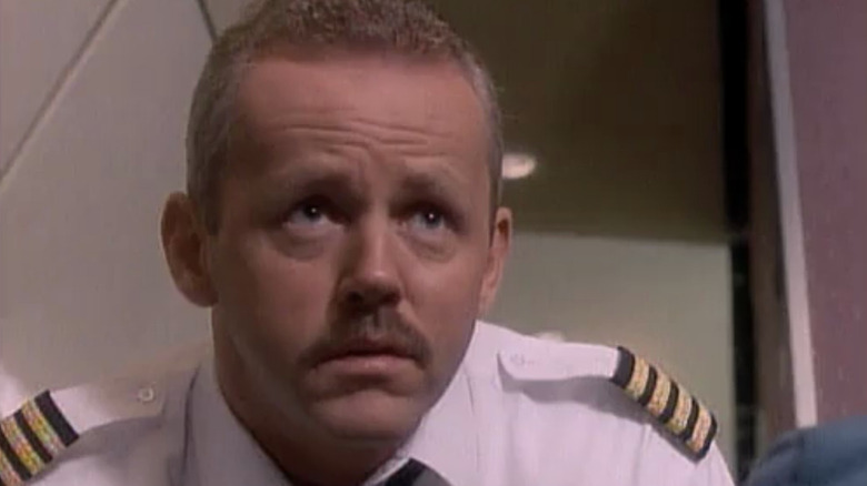 David Morse as Captain Brian Engle looks concerned on Stephen King's The Langoliers
